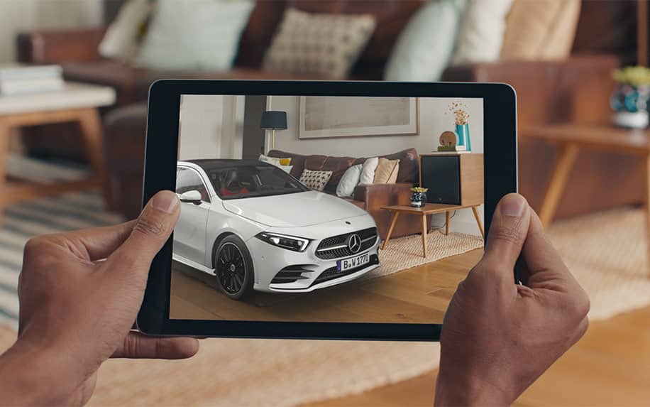 Advertising with Augmented Realityexample screenshot.