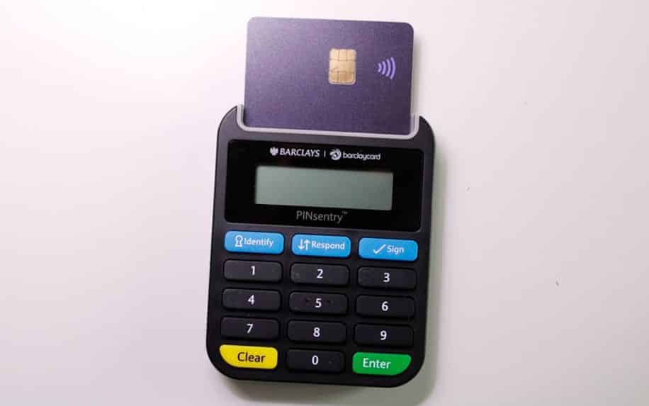 bank card payment device - Content Management System