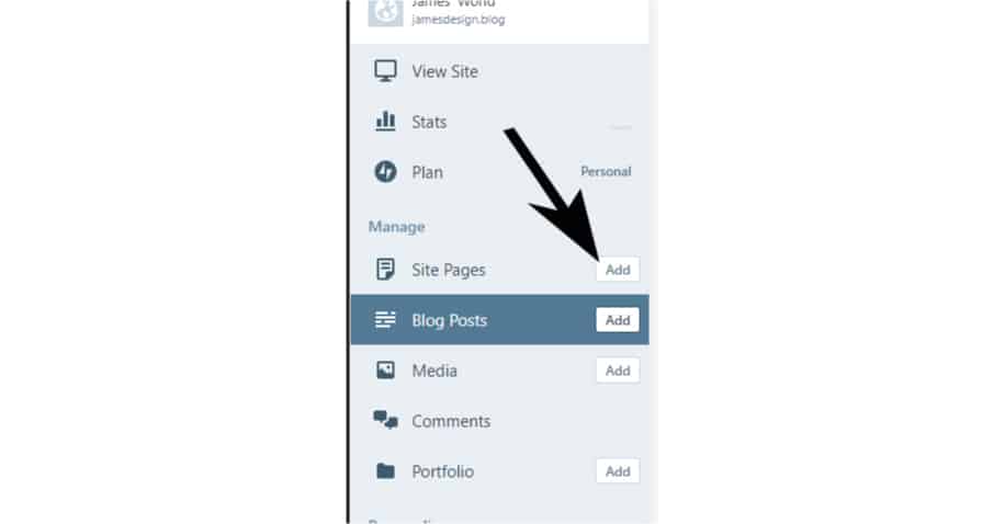 Create a page in wordpress screenshot 1