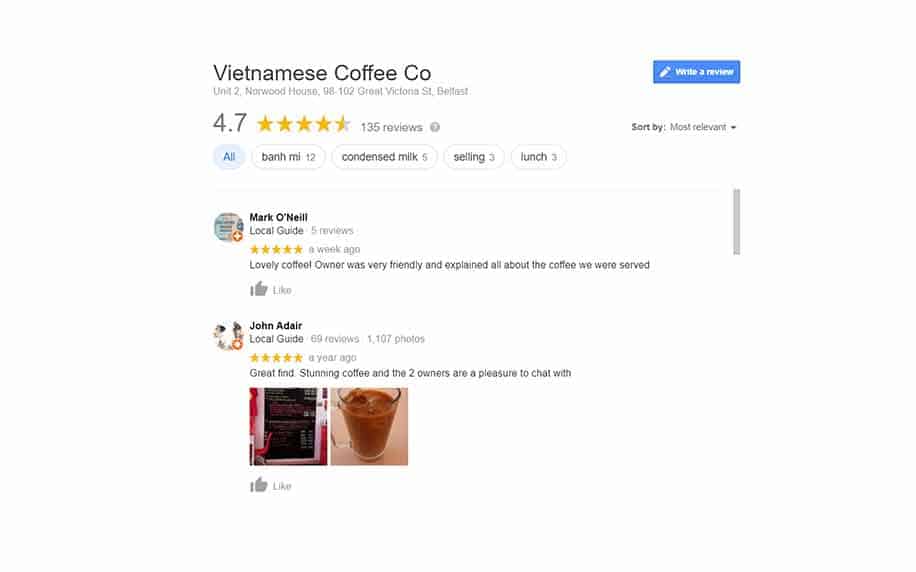 use google maps marketing to showcase customer reviews - Google Maps Marketingv