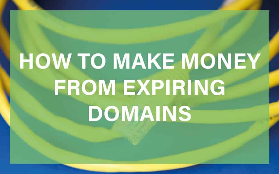 How to make money from expiring domains featured image