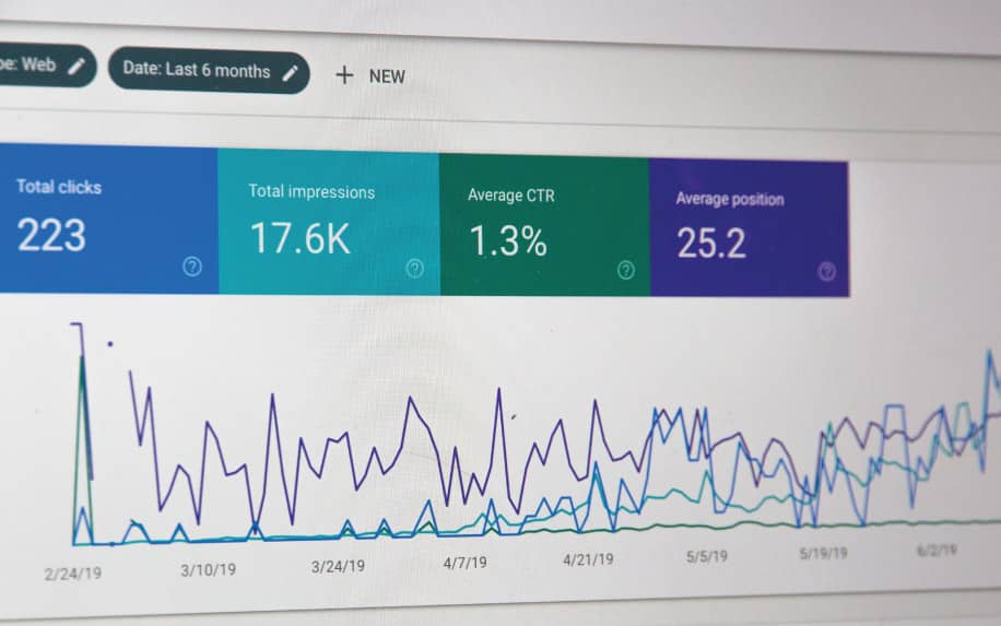 Online video marketing google analytics screenshot