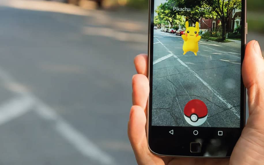 Pokemon Go AR example - What is Augmented Reality