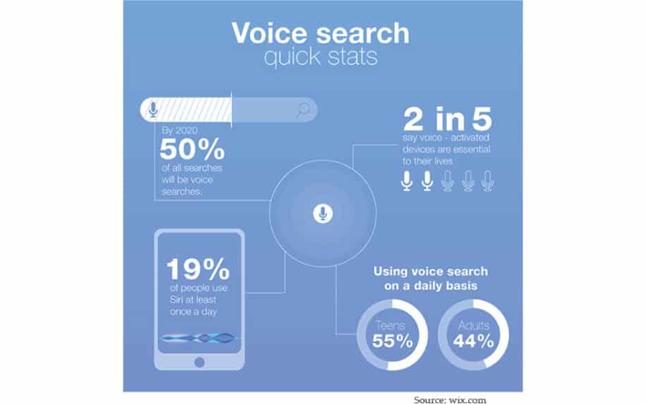 Voice search stats