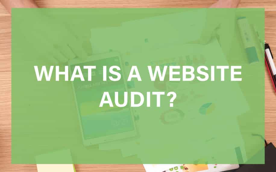 What is a website audit featured image