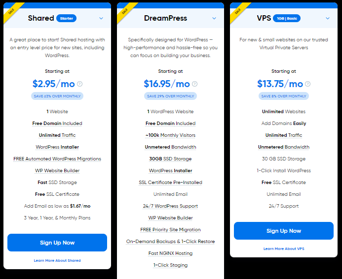 Dreamhost hosting - review