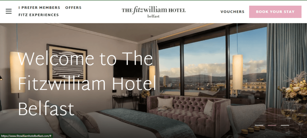 Business leaders: cian landers - fitzwilliam hotel belfast