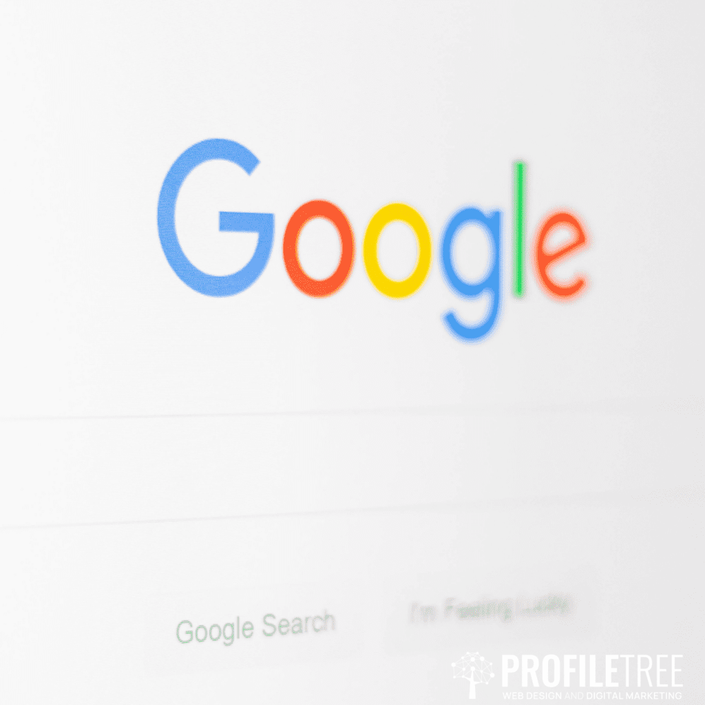 Image of Google search engine screen (SEO is one of the core digital marketing skills)