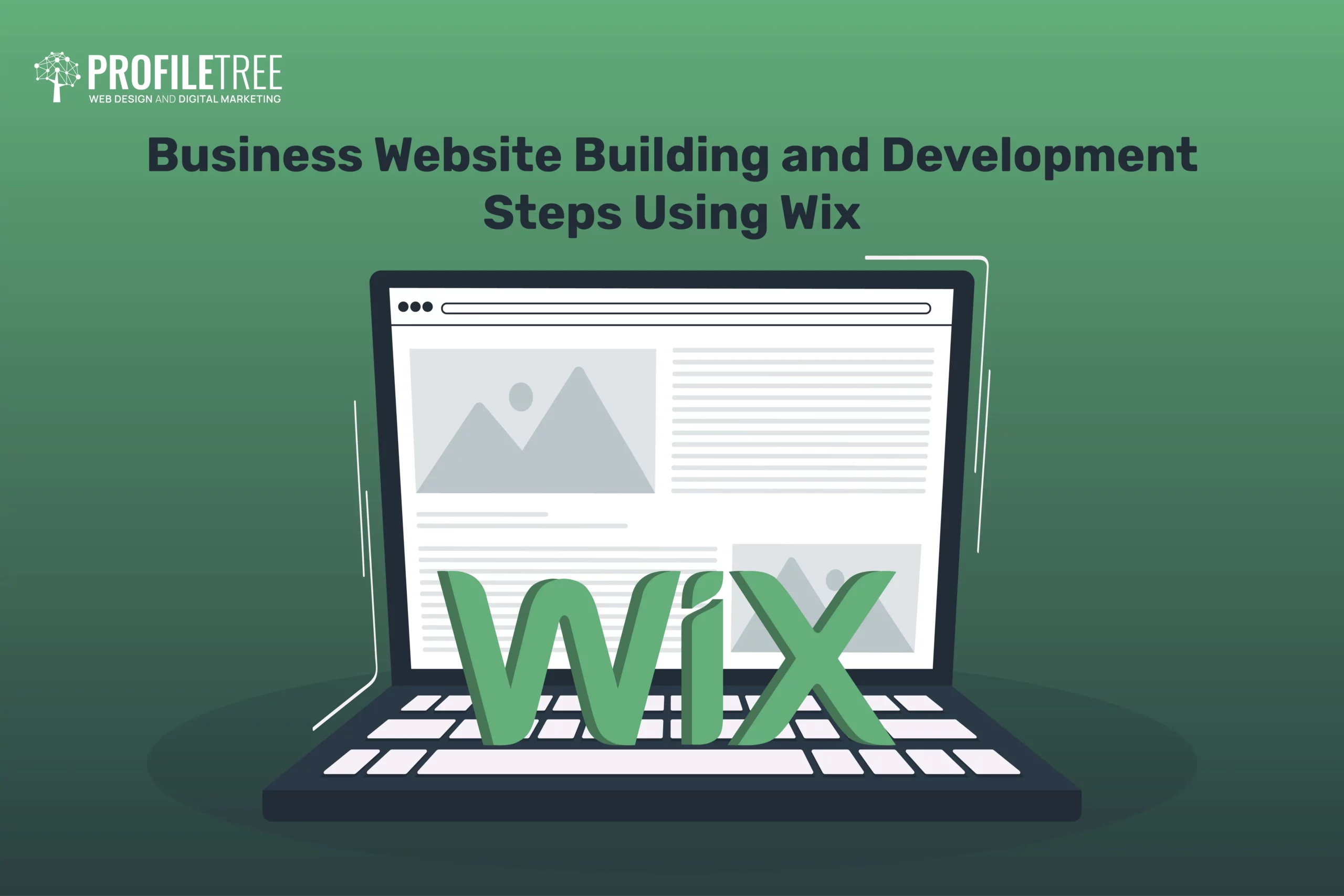 business website builder - Wix